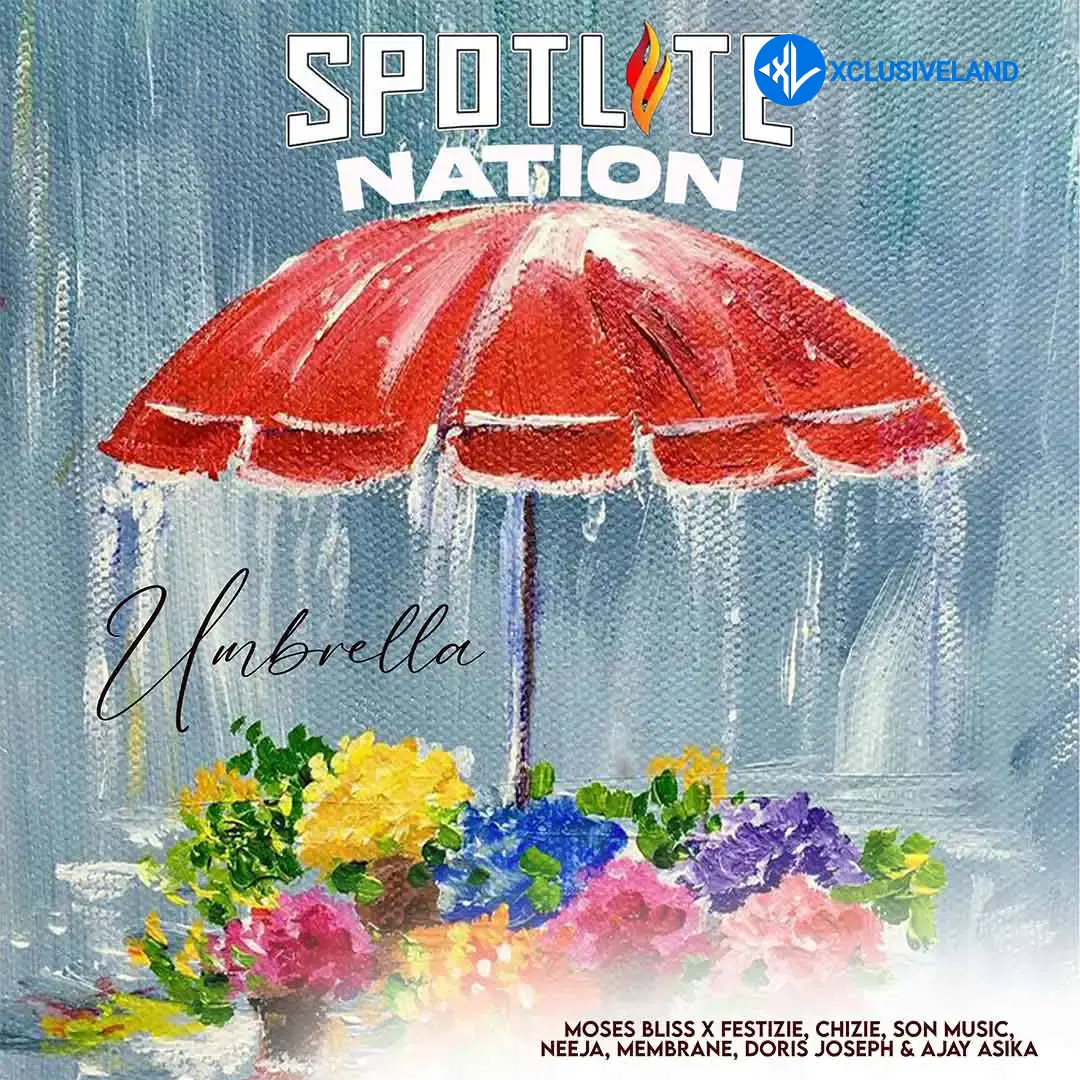 Moses Bliss – Umbrella ft. Festizie, Chizie, S.O.N Music, Neeja, Membrane, Doris Joseph, Ajay Asika & Godfrey Gad Cover Art