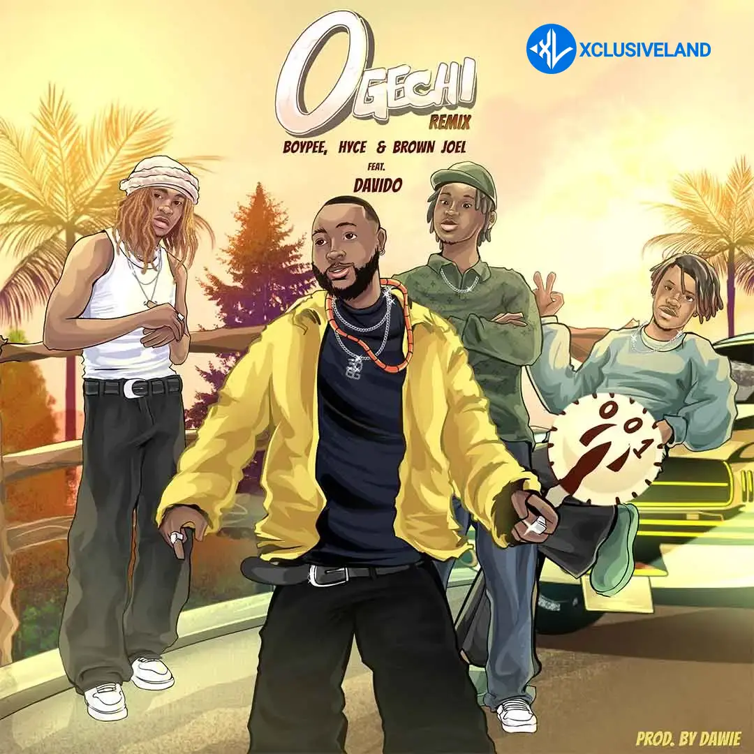 Brown Joel – Ogechi (Remix) ft. Davido, BoyPee & Hyce Cover Art