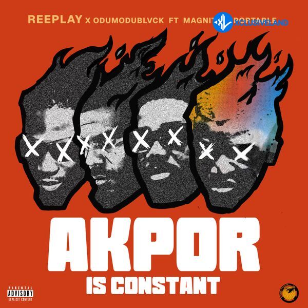 Reeplay – AKPOR Ft. ODUMODUBLVCK, Magnito & Portable Cover Art