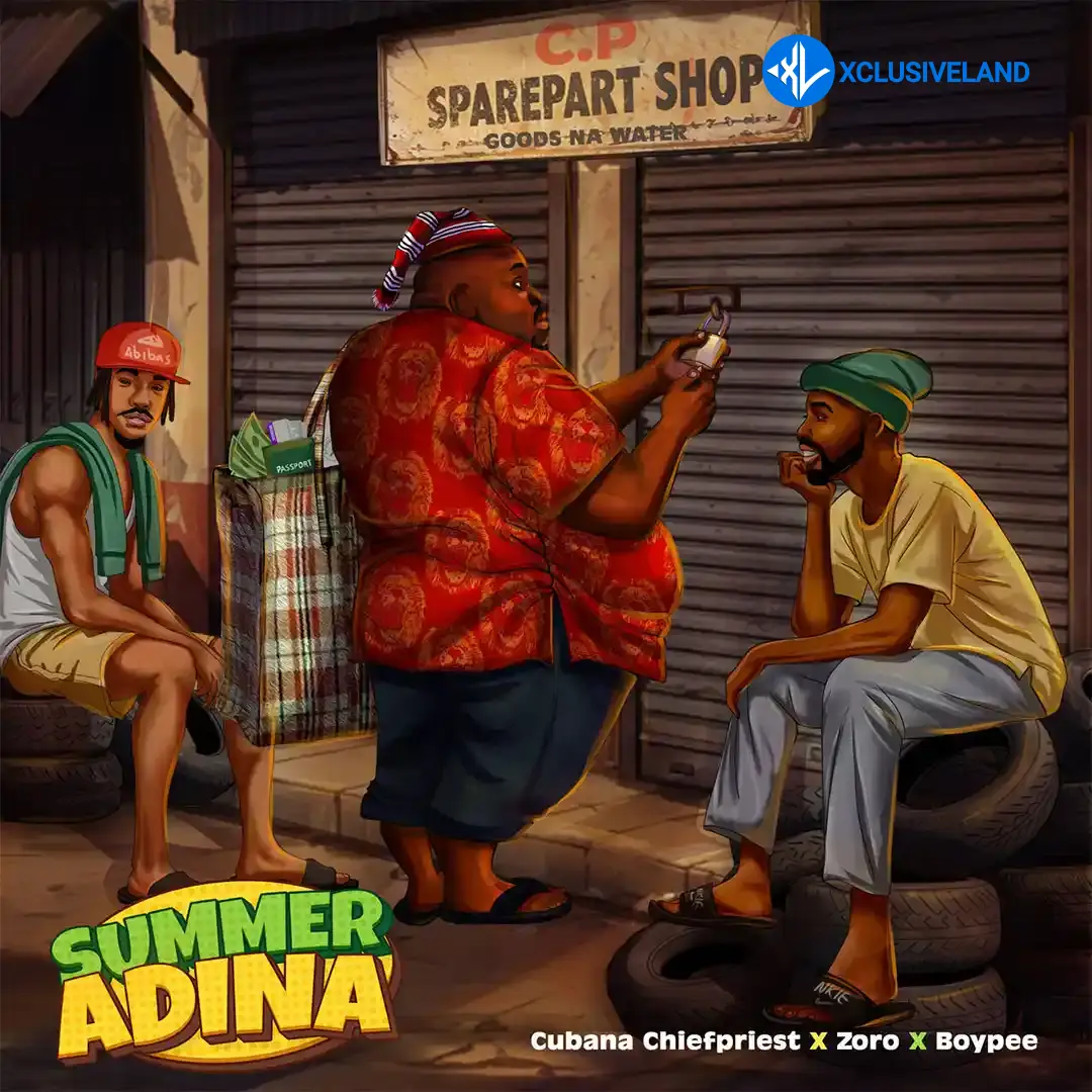 Chief Priest – Summer Adina ft. BoyPee & Zoro Swagbag Cover Art