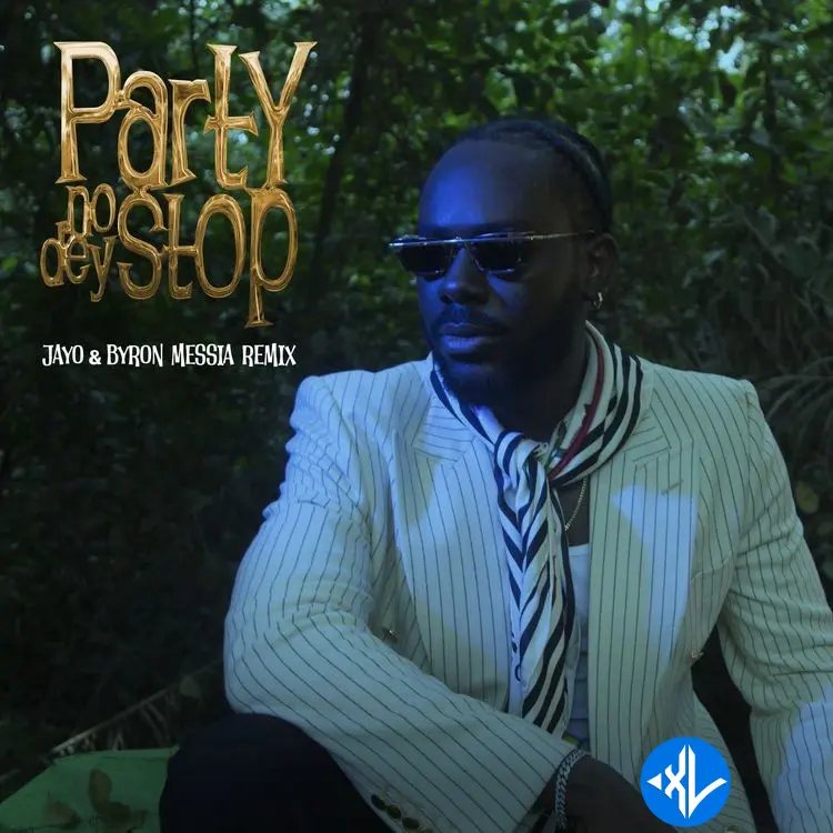 Adekunle Gold – Party No Dey Stop (Remix) ft. JayO & Byron Messia Cover Art