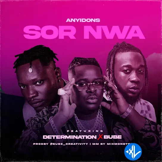Anyidons – Sor Nwa ft. Determination & Bube Cover Art