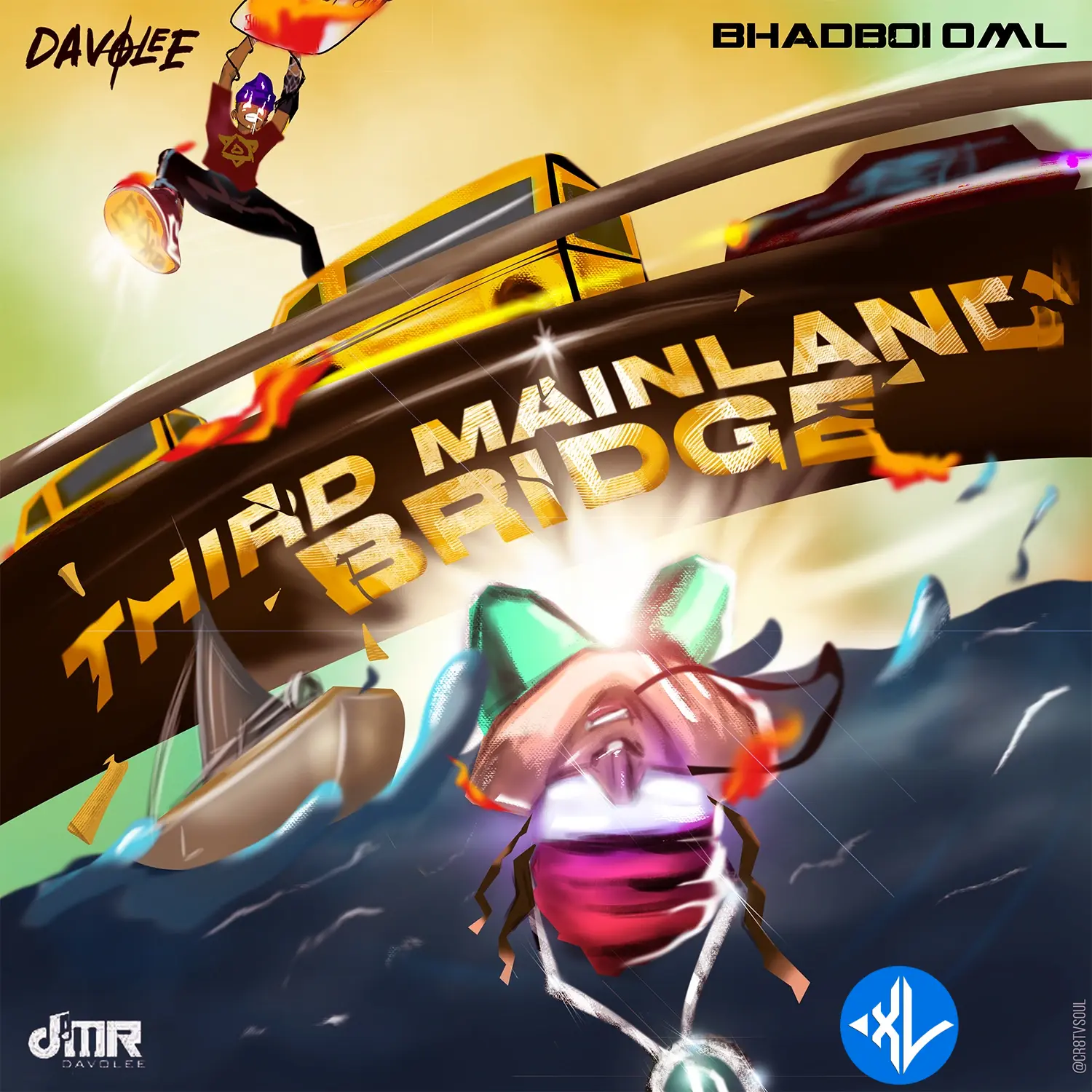 Davolee – Third Mainland Bridge ft. Bhadboi OML Cover Art
