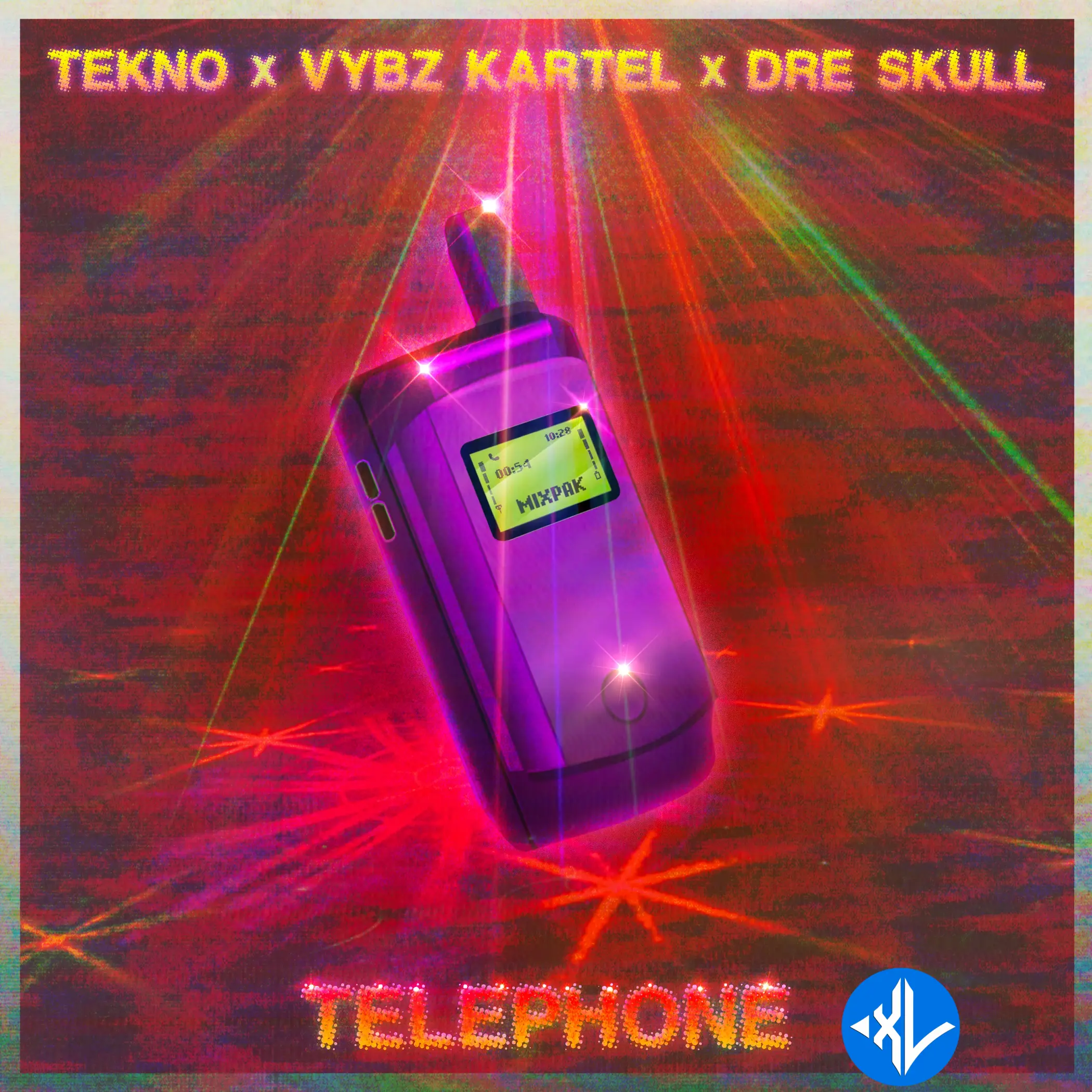 Tekno – Telephone ft. Vybz Kartel & Dre Skull Cover Art