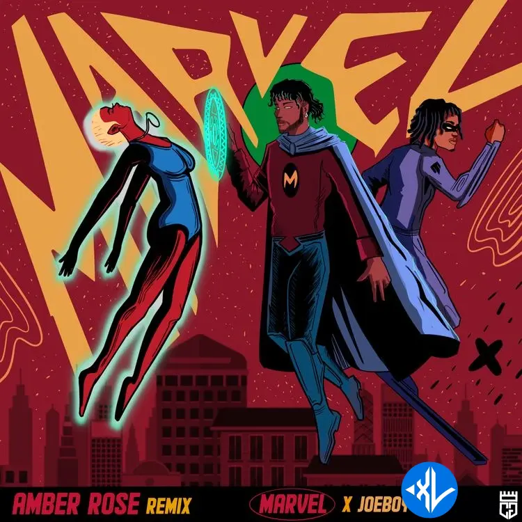 Marvel – Amber Rose (Remix) ft. Joeboy Cover Art