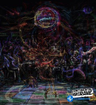 King Perryy – Continental Rave EP Cover Art