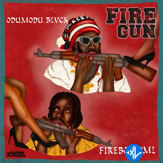 Odumodublvck – FireGun ft. Fireboy DML Cover Art
