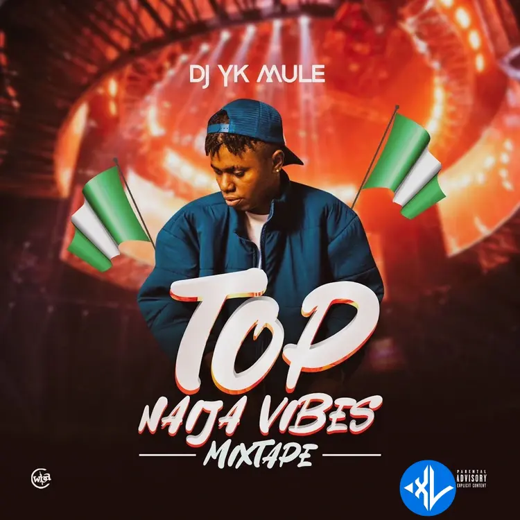Dj Yk Mule – Top Naija Vibes (Mixtape) Cover Art