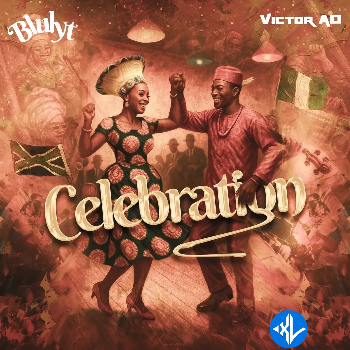 Blulyt – CELEBRATION ft. Victor AD Cover Art