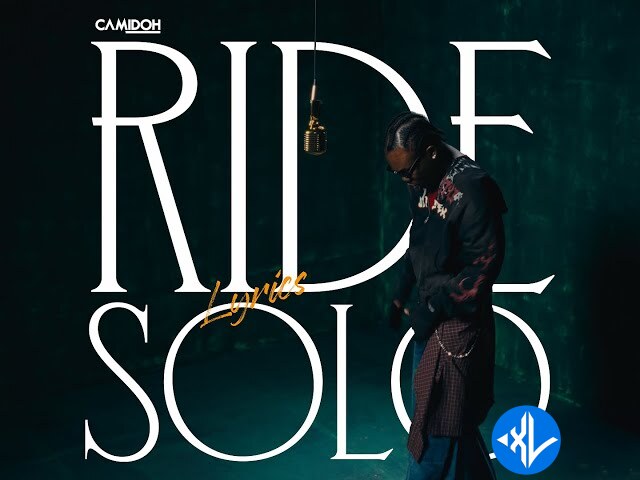 Camidoh – Ride Solo Cover Art