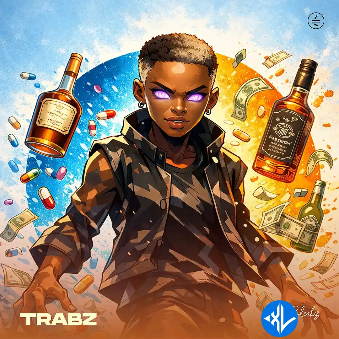 Candy Bleakz – TRABZ Cover Art