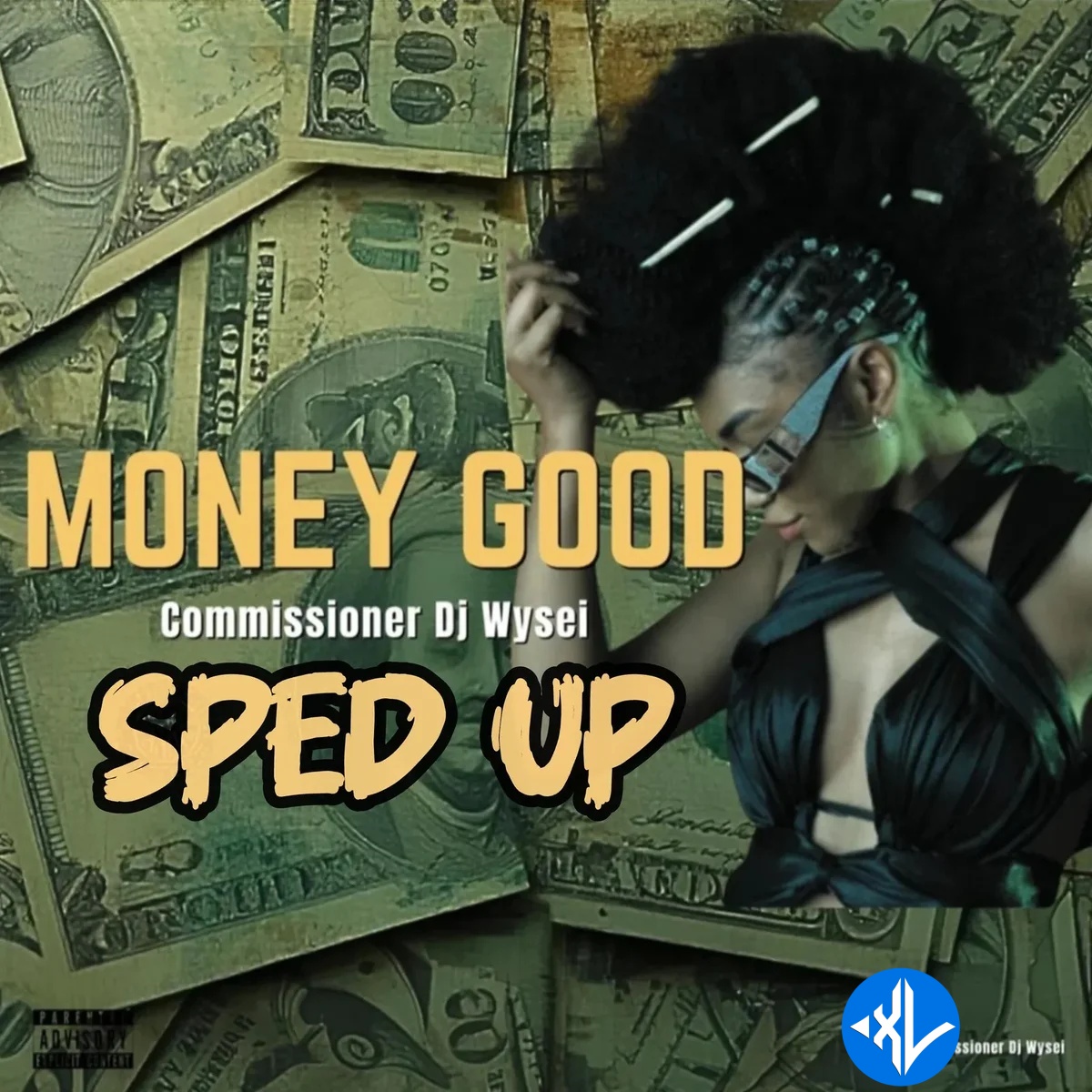 Commissioner Dj Wysei – Money Good Sped Up Cover Art