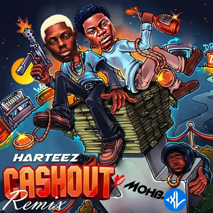Harteez – Cashout (Remix) Ft. Mohbad Cover Art