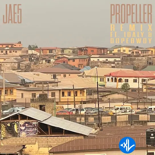 JAE5 – Propeller (Remix) ft. Idaly & Dopebwoy Cover Art