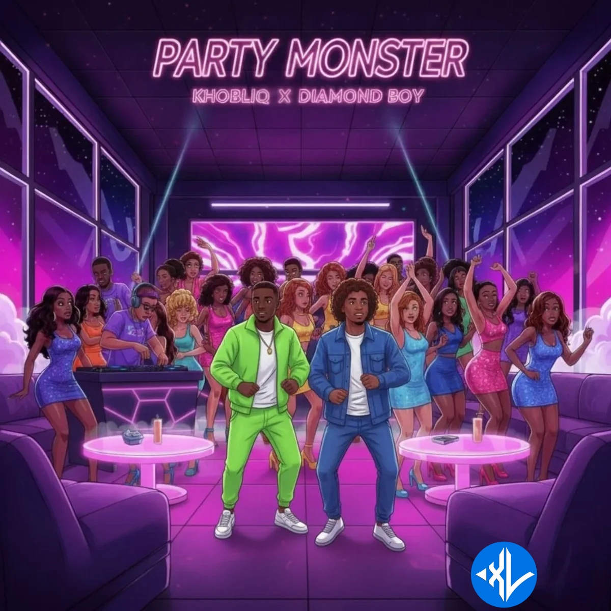 Khobliq – Party Monster ft. Diamond Boy Cover Art