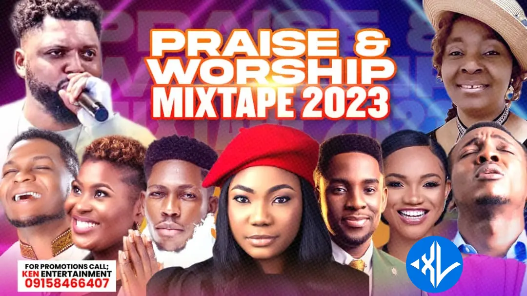 Latest Powerful Praise Mixtape 2023 (Moses Bliss, Annette Psaimist, Jonathan Ngoio) Cover Art