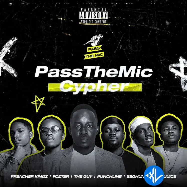 M.I Abaga – Pass The Mic Ft. Punchline, Preacher Kingz, Fozter, Barnyjuice & Seghun Cover Art