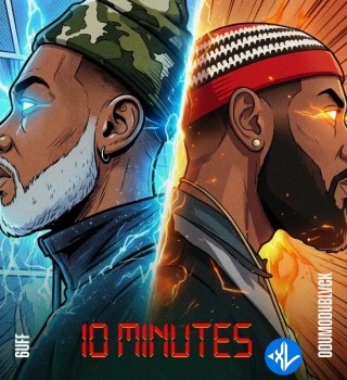 6uff – 10 MINUTES ft. ODUMODUBLVCK Cover Art