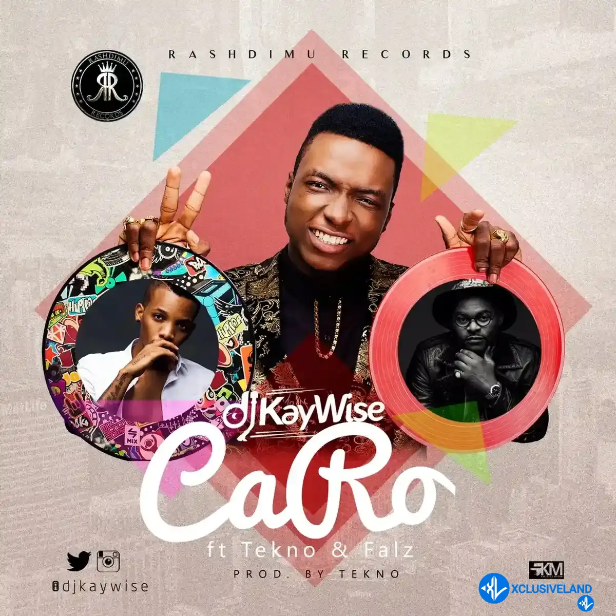 Dj kaywise – Caro ft. Tekno & Falz Cover Art