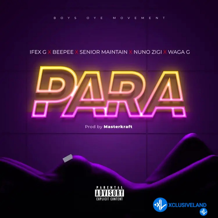 Senior Maintain – Para ft. Nuno Zigi, Ifex G, BeePee & Waga G Cover Art