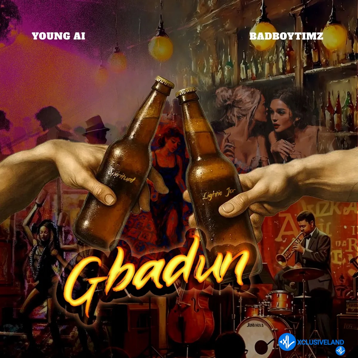Young AI – Gbadun ft. Bad Boy Timz Cover Art